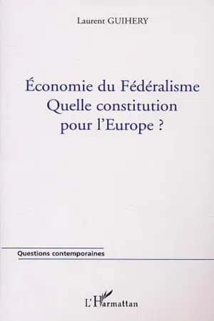 ÉCONOMIE DU FÉDÉRALISME