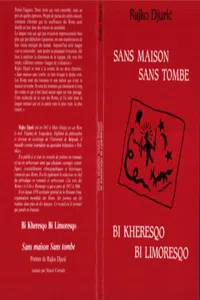 Sans maisons, sans tombe_cover