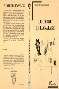 Le cadre de l'analyse_cover