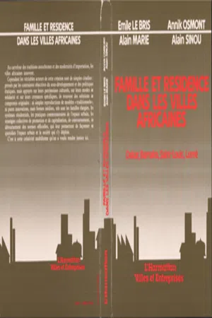 Famille et résidence dans les villes africaines