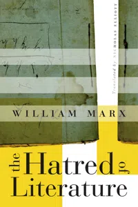 The Hatred of Literature_cover