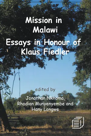 Mission in Malawi: Essays in Honour of Klaus Fiedler