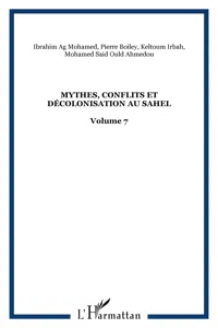 Mythes, conflits et décolonisation au Sahel_cover