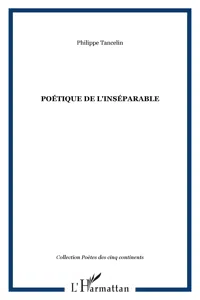 Poétique de l'inséparable_cover