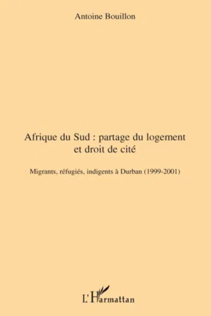 Afrique du Sud: partage du logement et droit de cité