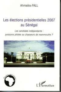 Les élections présidentielles 2007 Au Sénégal_cover