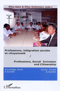 Professions, intégration sociale et citoyenneté / Professions, Social Inclusion and Citizenship_cover