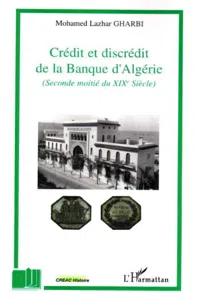 Crédit et discrédit de la Banque d'Algérie_cover