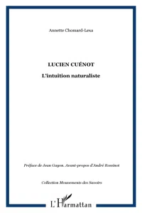 Lucien Cuénot_cover