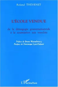 L'ÉCOLE VENDUE_cover