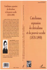 CATÉCHISMES EXPRESSION DU CLÉRICALISME ET DU POUVOIR OCCULT_cover