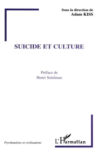 SUICIDE ET CULTURE_cover