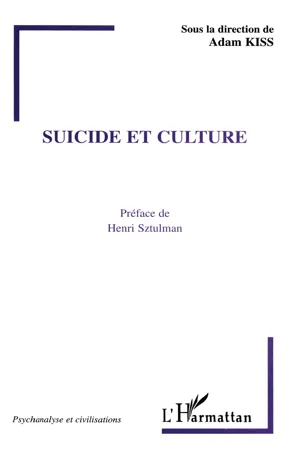 SUICIDE ET CULTURE