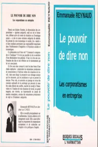 Le pouvoir de dire non_cover