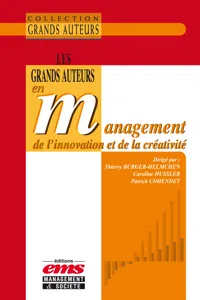 Les Grands Auteurs en Management de l'innovation et de la créativité_cover