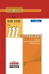 Les Grands auteurs en management - 3ème édition_cover