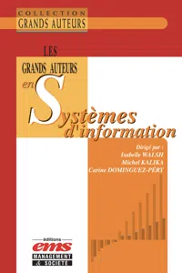 Les Grands Auteurs en Systèmes d'information_cover