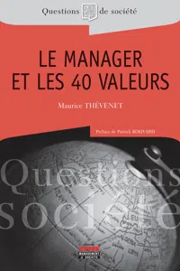 Le manager et les 40 valeurs_cover