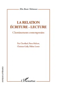 La relation écriture-lecture_cover