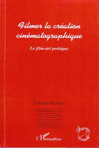 Filmer la création cinématographique_cover