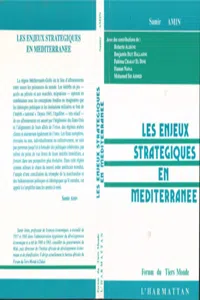 Les enjeux stratégiques en méditerranée_cover