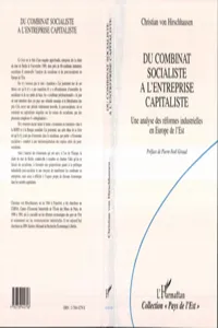 Du combinat socialiste à l'entreprise capitaliste_cover