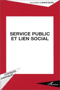 SERVICE PUBLIC ET LIEN SOCIAL_cover