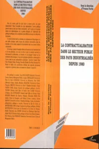 LA CONTRACTUALISATION DANS LE SECTEUR PUBLIC_cover