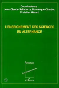 L'enseignementdes sciences en alternance_cover