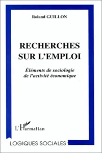 RECHERCHES SUR L'EMPLOI_cover