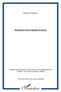 Poèmes des trois pages_cover