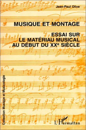 MUSIQUE ET MONTAGE