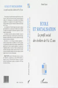 ÉCOLE ET SOCIALISATION_cover