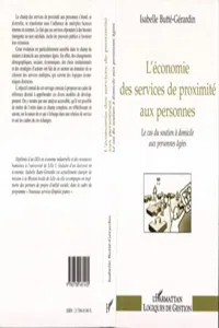 L'ECONOMIE DES SERVICES DE PROXIMITE AUX PERSONNES_cover