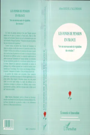 LES FONDS DE PENSION EN FRANCE