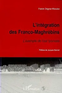 L'INTÉGRATION DES FRANCO-MAGHRÉBINS_cover