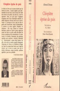 CLÉOPÂTRE ÉPRISE DE PAIX_cover