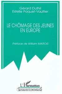 LE CHÔMAGE DES JEUNES EN EUROPE_cover