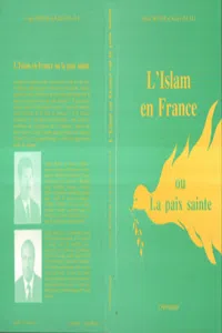 L'islam en France ou la paix sainte_cover