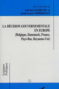 La décision gouvermentale en Europe_cover