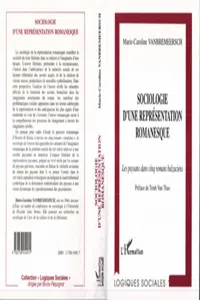 Sociologie d'une représentation romanesque_cover