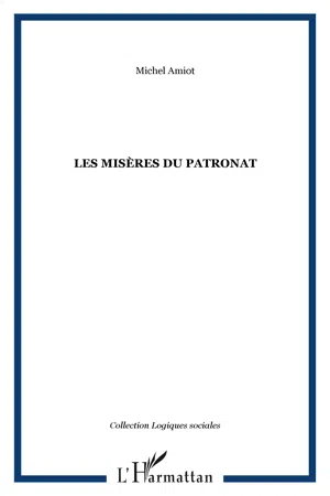 Les misères du patronat