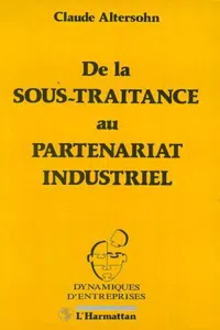 De la sous-traitance au partenariat industriel_cover