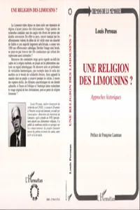 Une religion des Limousins? Approches historiques_cover