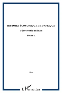 Histoire économique de l'Afrique_cover