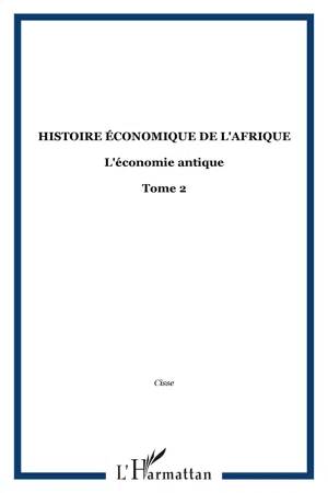 Histoire économique de l'Afrique