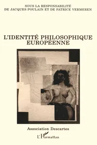 L'identité philosophique européenne_cover