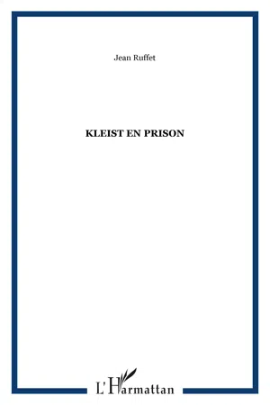 Kleist en prison