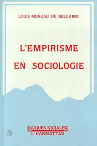 L'empirisme en sociologie_cover