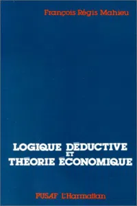 Logiques déductives et théorie économique_cover